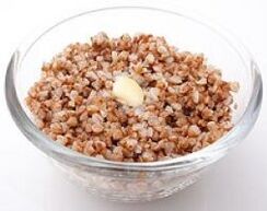 Buckwheat porridge is the main dish of the buckwheat diet