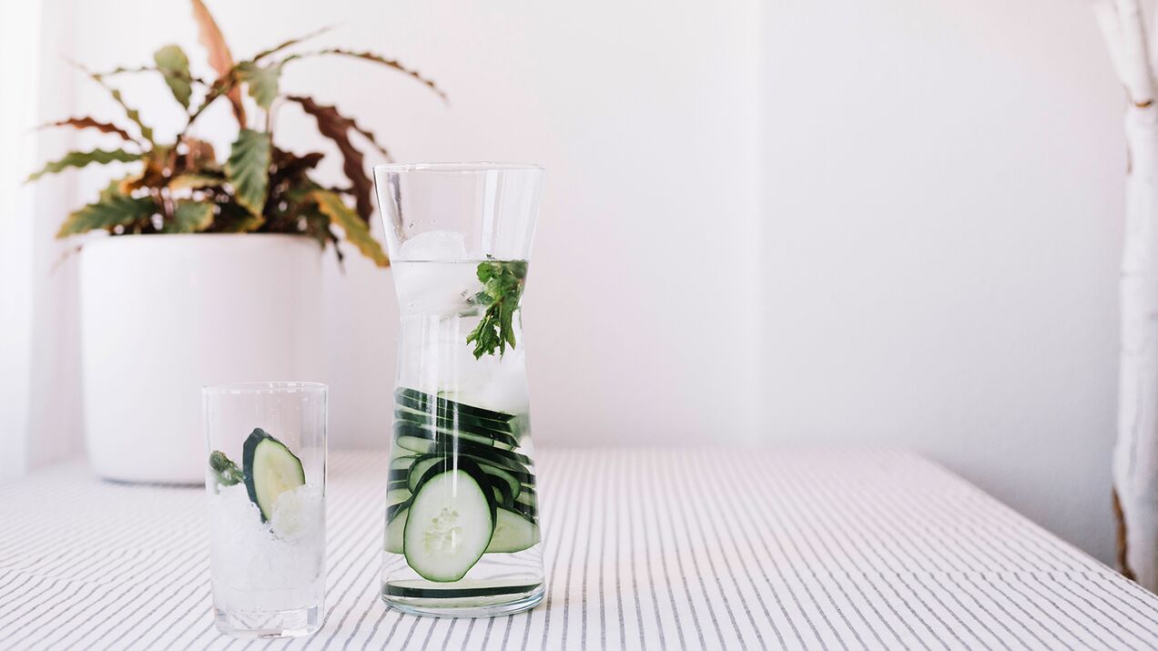 water with cucumbers for weight loss